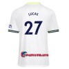 Virallinen Fanipaita Tottenham Hotspur Lucas 27 Kotipelipaita 2022-23 - Miesten